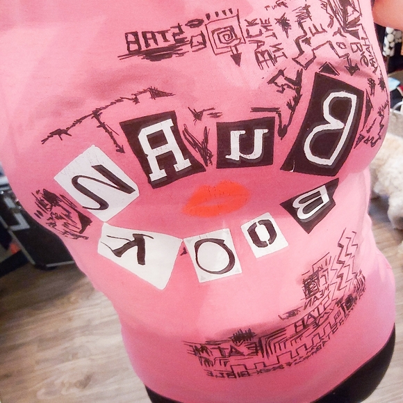 SOLD Mean Girls Burn Book T-Shirt - Picture 5 of 5